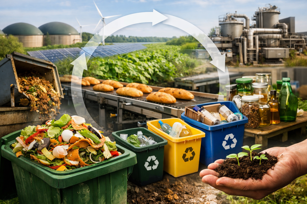 11.07 ΒΙΩΣΙΜΗ ΔΙΑΧΕΙΡΙΣΗ ΑΠΟΒΛΗΤΩΝ ΚΑΙ ΚΥΚΛΙΚΗ ΟΙΚΟΝΟΜΙΑ ΣΤΗ ΒΙΟΜΗΧΑΝΙΑ ΤΡΟΦΙΜΩΝ